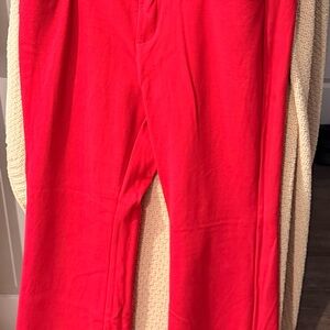 torrid Red Straight-Leg Pants